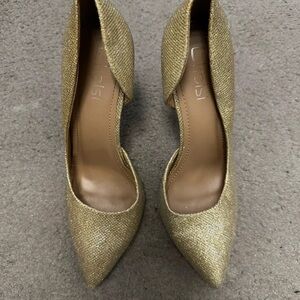 Source Unknown Gold Women's Heels